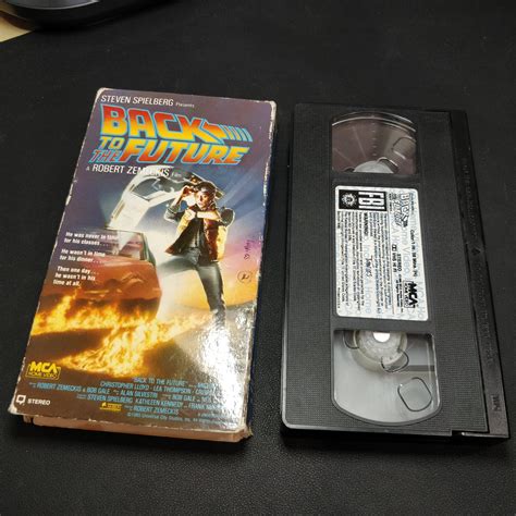 Original MCA Home Video Back to the Future VHS | DeLorean Marketplace