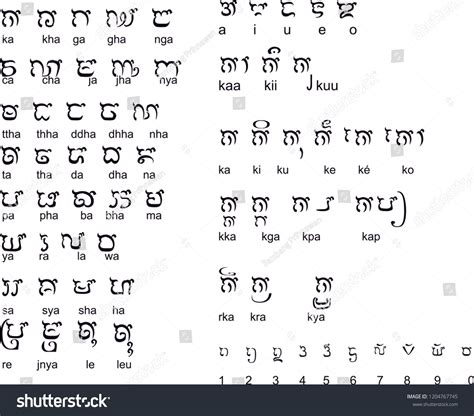 Indonesian Alphabet Letters