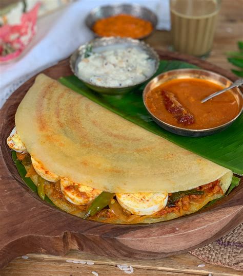 Egg Roast Masala Dosa - With Moong Dal Dosa Batter by Archana's Kitchen