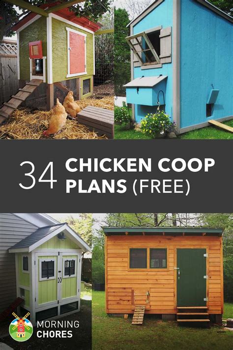 61 Free DIY Chicken Coop Plans & Ideas That Are Easy to Build