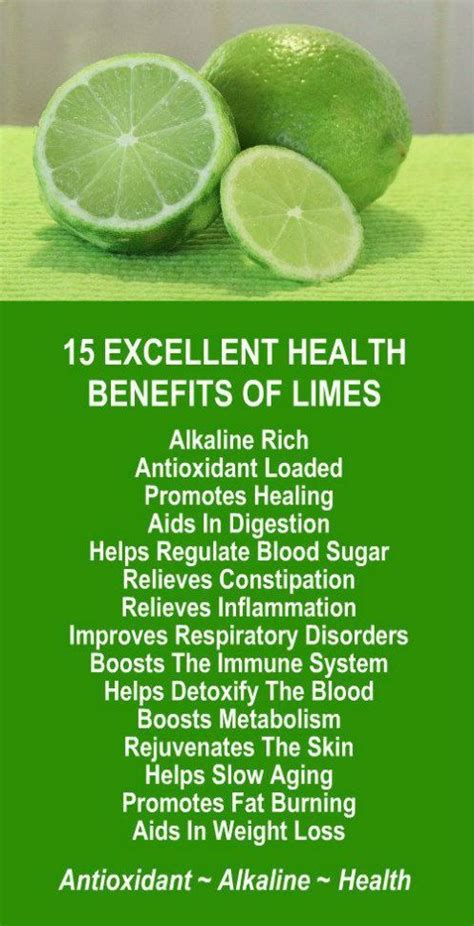 Skin Benefits Of Lime Juice - health benefits