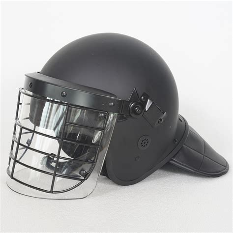 Police Anti Riot Helmet Riot Control Helmet with Net Visor - Anti Riot ...