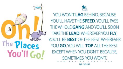 Oh, the Places You'll Go! Quotes by Dr. Seuss - MagicalQuote