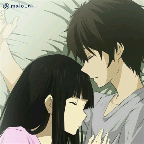 Pin by wafi on art | Hyouka, Romantic anime, Cute anime couples