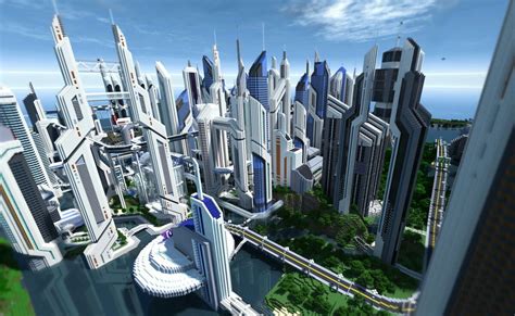 Sci-Fi City | Minecraft Fanon Wiki | Fandom