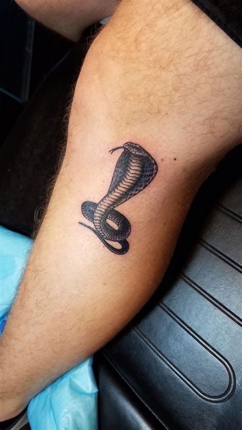 Cobra tattoo done by Meredith Bertschin, at Tattooed Heart Studios in ...