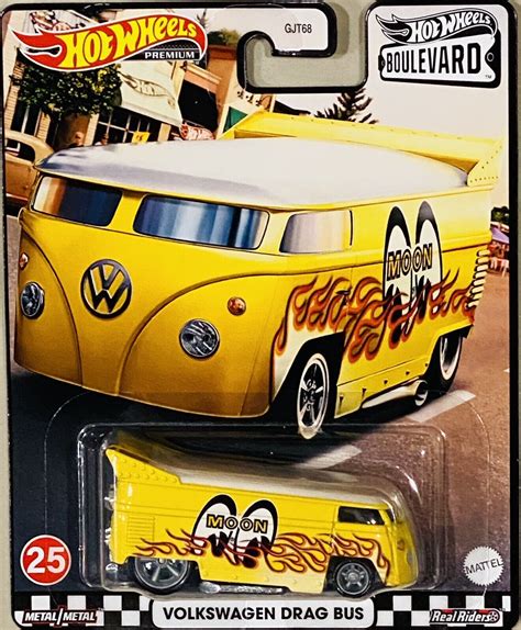 Hot Wheels Boulevard Volkswagen Drag Bus #25 New Release ...