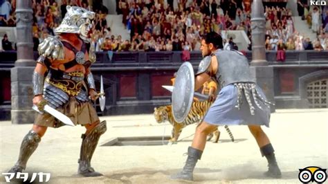 Gladiator Movie Fight Scene