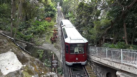 Hong Kong Peak tram - YouTube