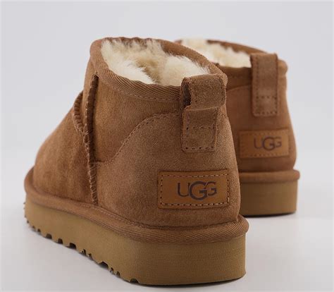 UGG Classic Ultra Mini Boots Chestnut - Ankle Boots