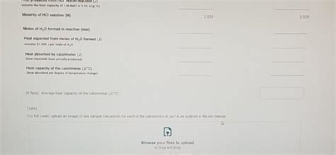 Solved Part A Heat capacity calculations Table view List | Chegg.com