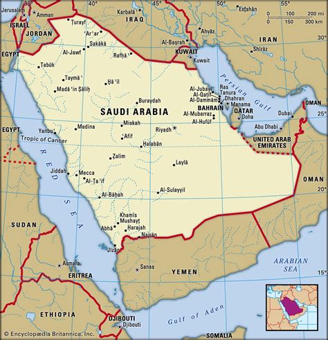 Saudi Arabia | History, Map, Flag, Capital, Population, & Facts ...