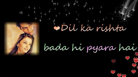 💕Dil Ka Rishta Bada Hi Pyara Hai Wahtsapp Status 💕 Dil ka rishta Status ...