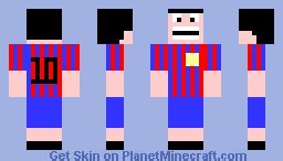 messi Minecraft Skin