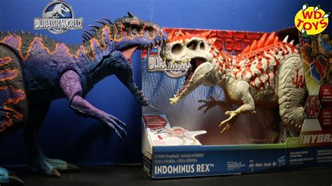 Jurassic World Hybrid Rampage Indominus Rex Vs Indominus Rex Unboxing ...