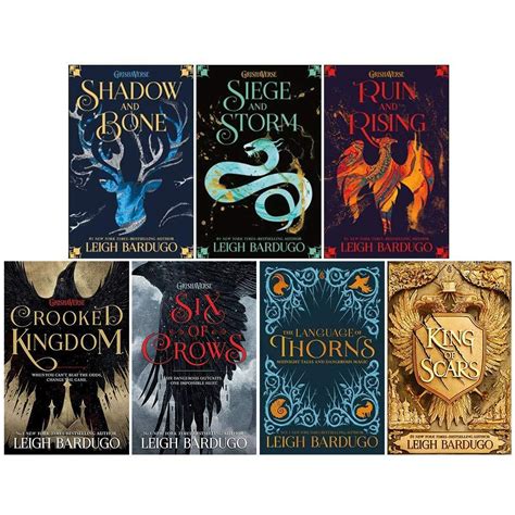 Grisha Series 7 Books Collection Set by Leigh Bardugo Shadow & Bone ...