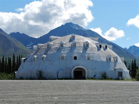 Deserted Places: An abandoned igloo hotel in Alaska