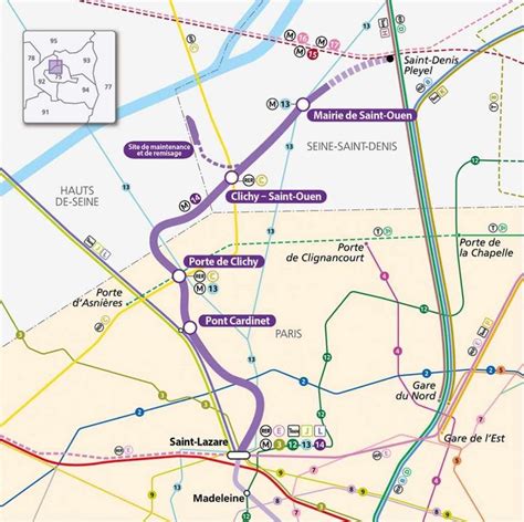 Paris Metro Line 14 extended, transforming it into the longest, fastest ...