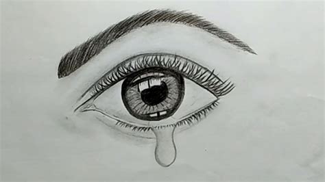 Tears In Eyes Drawing at PaintingValley.com | Explore collection of ...