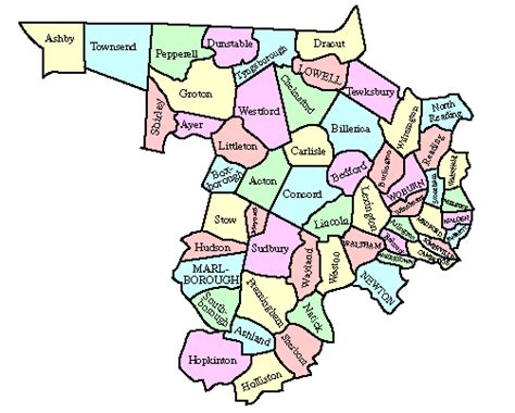 How to Pronounce Massachusetts Town Names, Middlesex County