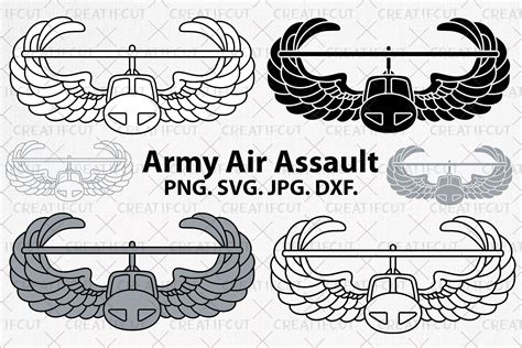 Air Assault Wings Clipart