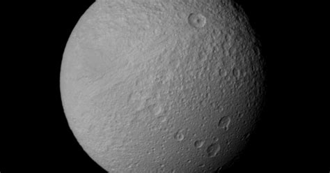 Voyager's best image of Tethys | The Planetary Society