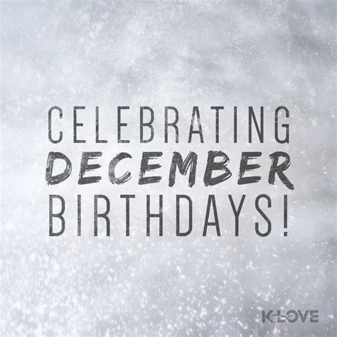 Happy Birthday December babies! #December #Birthday | December birthday ...