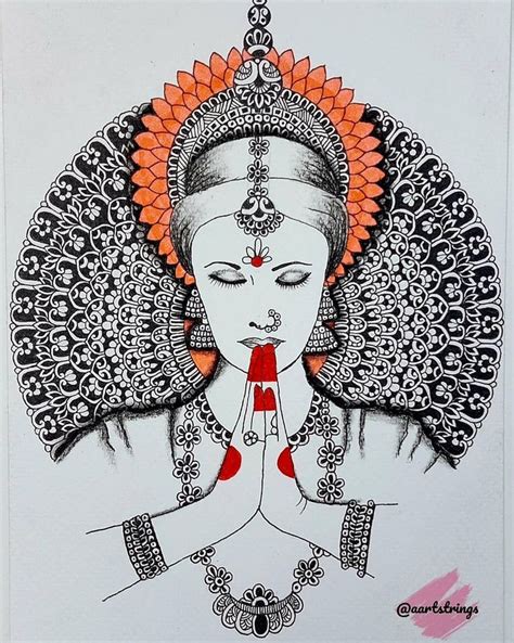 Indian culture mandala | Modern art canvas painting, Art drawings ...