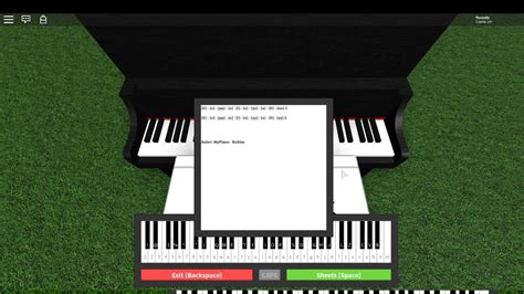 Easy Roblox Piano Sheets Havana - bmp-source