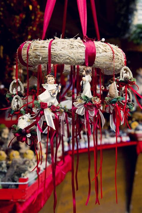 Traditional German Christmas Decorations Stock Photo - Image of merry ...