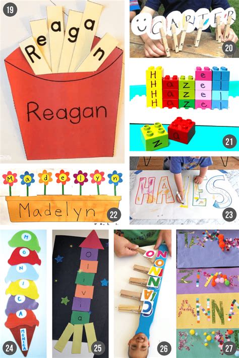 100+ Genius Name Activities for Preschool & Kindergarten - what moms love