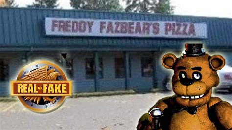 FREDDY FAZBEAR'S PIZZA PLACE - real or fake? | Doovi