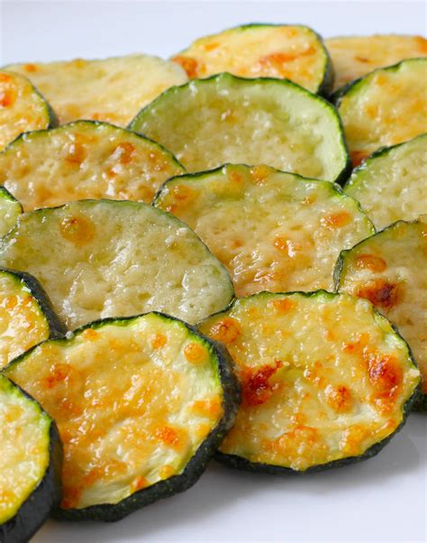 Baked Parmesan Zucchini Rounds