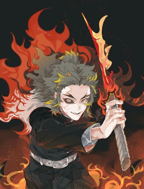 Rengoku kyoujurou | Anime demon, Dark evil, Slayer anime