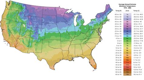 Plant Hardiness Zone Map | The Tree Center™