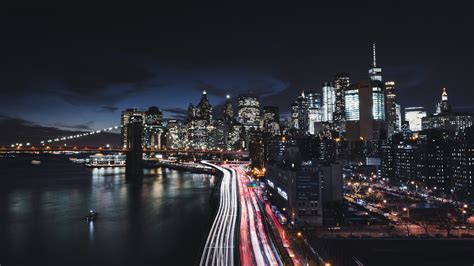 🔥 [0+] New York City At Night Wallpapers | WallpaperSafari