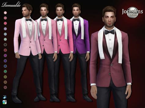 Romualdo outfit Found in TSR Category 'Sims 4 Male Formal' | Sims 4 ...