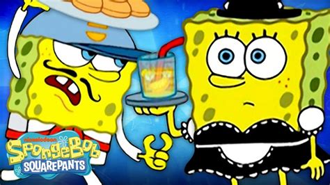 Every Time SpongeBob Didn't Work at the Krusty Krab | SpongeBob - YouTube