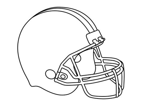 Football Helmet Outline 2 SVG Football Helmet Clipart - Etsy