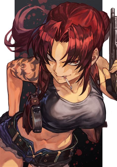 [Art] Revy from Black Lagoon fanart by Hungry Clicker : r/manga