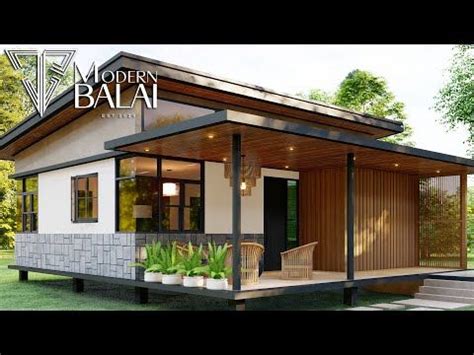 SMALL HOUSE DESIGN | MODERN BAHAY-KUBO HOUSE PLAN 3-BEDROOM 8.4X9.9 ...