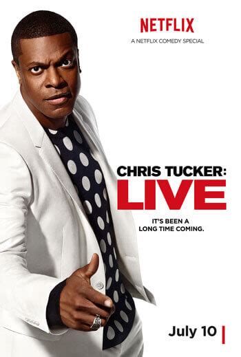 'Chris Tucker Live' Stand-Up Trailer and Poster