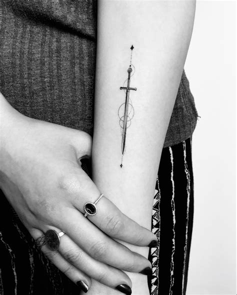 #swordart #sword #swordtattoo #kılıç #kılıçdövmesi Subtle Tattoos ...