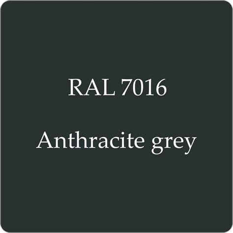 RAL 7016 High Quality German Paint Anthracite Grey 2L With Free ...