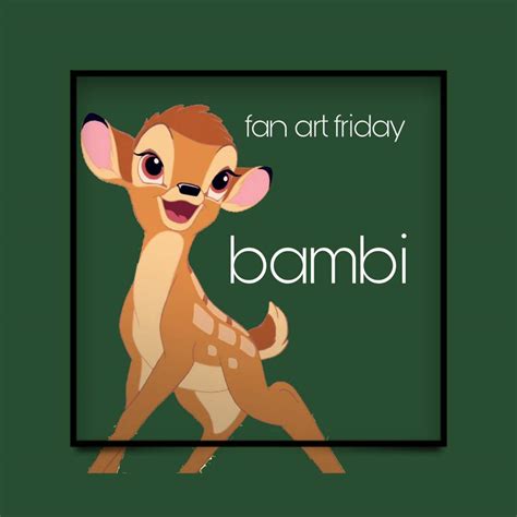 Fan Art Friday | Bambi 🦌 | Disney Amino