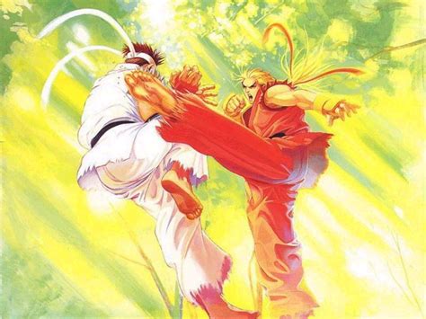 ryu vs ken by keyroon13 on DeviantArt