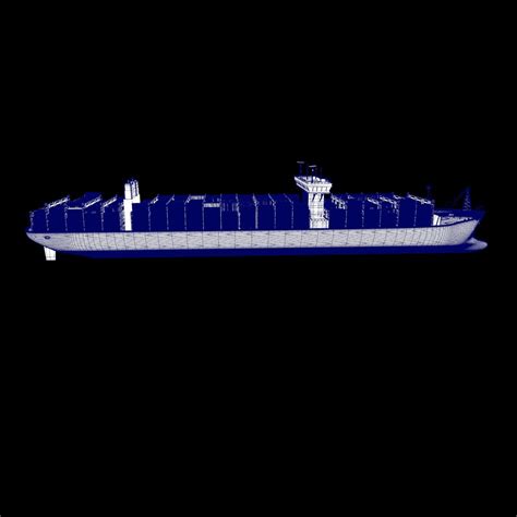 3D Large Container Ship Maersk Line Model - TurboSquid 2040104