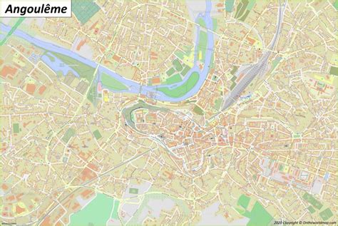 Angoulême Maps | France | Discover Angoulême with Detailed Maps