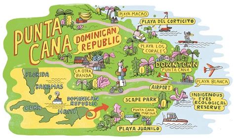 Punta Cana map | James Gulliver Hancock