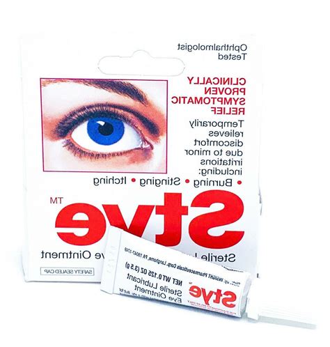 STYE Sterile Eye Lubricant Ointment, 0.125-oz. EXP05/21-FREE SHIP